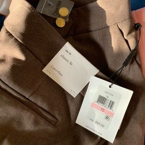 NWT Calvin Klein Classic Fit Pants